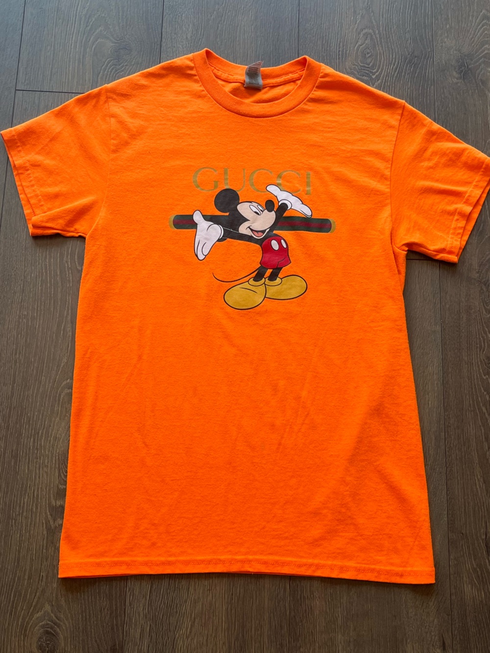 Gildan Gucci Mickey Mouse Graphic Tee